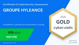 CyberVadis-Certificate